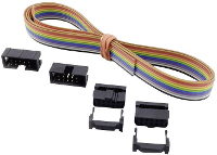 BKL Electronic 10122103 Pinconnectorset Met trekonlasting Rastermaat: 2.54 Mm Totaal aantal polen: 10 Aantal rijen: 2 1 set(s)