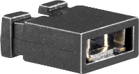 BKL Electronic 10120190 10120190 Kortsluitingsbrug Rastermaat: 2.54 Mm Aantal polen per rij:2 Inhoud: 1 stuk(s)