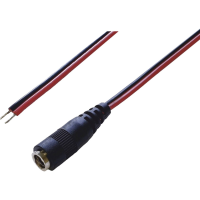 BKL Electronic DC connector DC koppeling   Vertind 2.5 Mm 0.75 M 1 stuk(s) Single