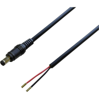BKL Electronic DC connector Holle DC stekker   Adereindhulzen 2 m 1 stuk(s)
