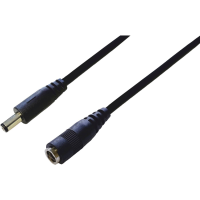 BKL Electronic DC connector Holle DC stekker   DC koppeling 5.5 Mm 2.5 Mm 5.5 Mm 2.5 Mm 4 m 1 stuk(s) Single