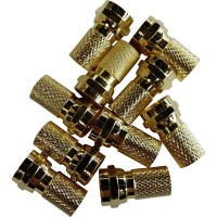 F stekkerset Kabeldiameter: 6 mm