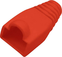 BKL Electronic Knikbescherming voor RJ45 stekker 143058 Knikbeschermingsmof Rood 1 stuk(s)