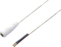 BKL Electronic Laagspannings aansluitkabel Laagspanningsbus   Open kabeleinde 5.5 Mm 5.5 Mm 2.1 Mm 2.50 M 1 stuk(s)
