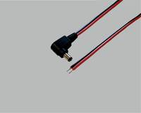BKL Electronic Laagspannings aansluitkabel Laagspanningsstekker   Open kabeleinde 5.5 Mm 2.1 Mm 2.00 M 1 stuk(s)