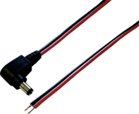 BKL Electronic Laagspannings aansluitkabel Laagspanningsstekker   Open kabeleinde 5.50 Mm 2.10 Mm 30.00 Cm 1 stuk(s)