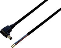 BKL Electronic Laagspannings aansluitkabel Laagspanningsstekker   Open kabeleinde 5.50 Mm 2.50 Mm 0.50 M 1 stuk(s)