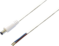 BKL Electronic Laagspannings aansluitkabel Laagspanningsstekker   Open kabeleinde 5.50 Mm 2.50 Mm 1.00 M 1 stuk(s)