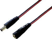 BKL Electronic Laagspannings verlengkabel Laagspanningsstekker   Laagspanningsbus 5.5 Mm 2.1 Mm 5.5 Mm 2.1 Mm 3.00 M 1 stuk(s)