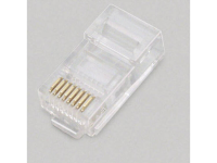 BKL Electronic Modulaire stekker Stekker, recht Transparant 2606001 100 stuk(s)