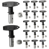 Black Airless Spray Gun Tips 2 7 Series 11 35 For Wagner Atomex Graco Titan Paint Spray Tip