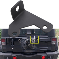 Black Car Tailgate Back Door Antenna Mount Bracket For Jeep Wrangler 2007 2016