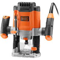 BLACK+DECKER 1200W 6.35Mm Bovenfrees KW1200EKA QS