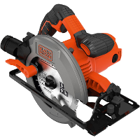 BLACK+DECKER 1500W 66mm Cirkelzaag CS1550K QS handcirkelzaag