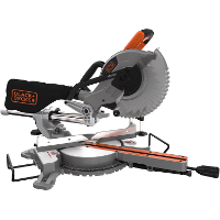 BLACK+DECKER 1600W 216mm Afkort  en verstekzaag BES700 QS