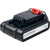 BLACK+DECKER 18V 1.5Ah Lithium Ion accu BL1518 XJ oplaadbare batterij