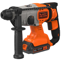 BLACK+DECKER 18V 2.5Ah SDS+ Pneumatische boorhamer BCD900E2K QW klopboormachine