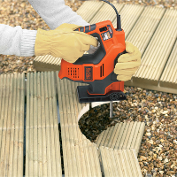 BLACK+DECKER 500W Scorpion Multizaag met AutoSelect technologie RS890K QS reciprozaag