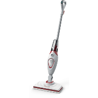 BLACK+DECKER BDS1616R 1600W steam mop met 2 stoomdoeken stoomreiniger