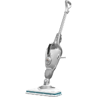 BLACK+DECKER BHSM168D 1600W Steam mop met deltavoet en 8 accessoires stoomreiniger