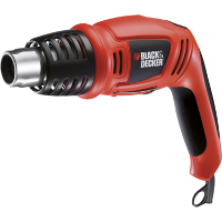 BLACK+DECKER Heteluchtpistool met draaibare handgreep KX1693 Koffer, 6 toebehoren