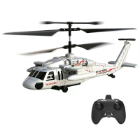 Black Hawks 2.4G 3.5CH Militair ontwerp modulaire batterij Een knop opstijgen en landen Altitude Hold RC helikopter RTF