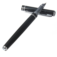 Black Hero Pen 448 Silm Medium Nib Point Fountain Pen