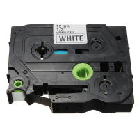 Black On White Label Tape For Brother P Touch Label Maker 12mm Tz 231