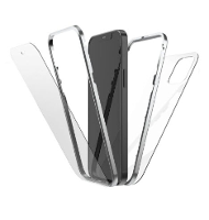 Black Rock 360° Glass Cover Apple iPhone 13 Mini Zilver