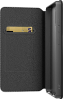 Black Rock Booklet Slim Folio für Samsung Galaxy S25 Ultra, Schwarz Booklet Samsung Galaxy S25 Ultra Zwart
