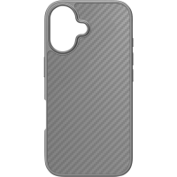 Black Rock Robust Carbon Cover Apple iPhone 16 Zwart Stootbestendig
