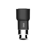 Black Xiaomi Roidmi 12 24v To 5v 2.1A Bluetooth Player 4.0 Car Charger Xiaomi Accessories