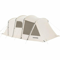 Blackdog Camping Tent Dakrand Katoen Tunnel Tent Outdoor One Slaapkamer & One Woonkamer Leisure Zonwering Tent BD ZP006