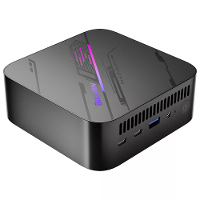 Blackview MP100 Mini PC AMD Ryzen 5 7430U Hexa Kern 12 Threads 16GB/32GB DDR4 512GB/1TB SSD WIFI 6 BT5.2 HD 4K Drie Sche