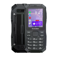 Blackview N1000 2,4 inch 1GB RAM 4GB ROM WIFI GPS Dual SIM 3300mAh Met Draai Kneep MT6739 Quad Core IP69 4G Robuuste Sma