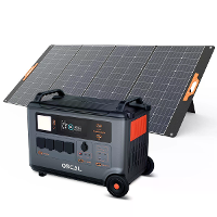Blackview OSCAL PowerMax3600 SE PM3600SE 3600Wh LiFePO4 Draagbaar Voedingsstation met PM400 Zonnepaneelset 3600W Piekkra