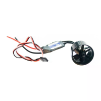 BLH30mm 6 blad EDF aangedreven ventilatorunit CW/CCW met 1104 12500KV borstelloze motor 209 g stuwkracht 25A ESC 3S voor