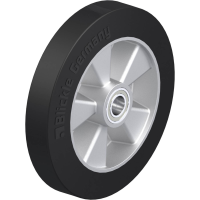 Blickle ALEV 250/25K Wiel met hoog draagvermogen Wieldiameter: 250 mm Draagvermogen (max.): 650 Kg 1 stuk(s)