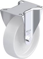 Blickle B PO 125G Bokwiel Wieldiameter: 125 mm Draagvermogen (max.): 250 Kg 1 stuk(s)