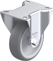 Blickle B TPA 102G Bokwiel Wieldiameter: 100 mm Draagvermogen (max.): 110 Kg 1 stuk(s)