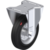 Blickle B VEHI 160R Bokwiel Wieldiameter: 160 mm Draagvermogen (max.): 120 Kg 1 stuk(s)
