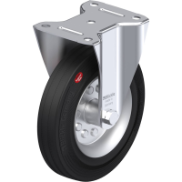 Blickle B VEHI 200R Bokwiel Wieldiameter: 200 mm Draagvermogen (max.): 180 Kg 1 stuk(s)