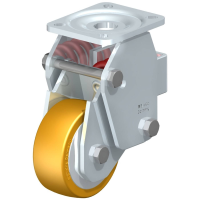 Blickle BHF ALTH 101K 1 FA Geveerd bokwiel Wieldiameter: 100 mm Draagvermogen (max.): 350 Kg 1 stuk(s)