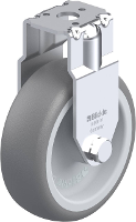 Blickle BRA TPA 75G Bokwiel Wieldiameter: 75 mm Draagvermogen (max.): 75 Kg 1 stuk(s)