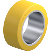Blickle BTH 250x105/170 Bandage Wieldiameter: 250 mm Draagvermogen (max.): 2500 Kg 1 stuk(s)