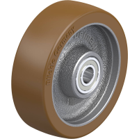 Blickle GB 125/15K Wiel met hoog draagvermogen Wieldiameter: 125 mm Draagvermogen (max.): 550 Kg 1 stuk(s)
