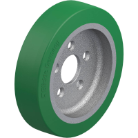 Blickle GSTA 302/5 Koppelwiel Wieldiameter: 300 mm Draagvermogen (max.): 1600 Kg 1 stuk(s)