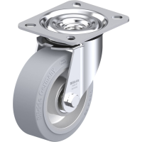 Blickle L ALEV 100K SG Zwenkwiel Wieldiameter: 100 mm Draagvermogen (max.): 200 Kg 1 stuk(s)
