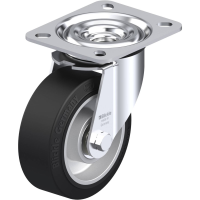 Blickle L ALEV 100K Zwenkwiel Wieldiameter: 100 mm Draagvermogen (max.): 200 Kg 1 stuk(s)