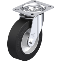 Blickle L ALEV 125K Zwenkwiel Wieldiameter: 125 mm Draagvermogen (max.): 250 Kg 1 stuk(s)